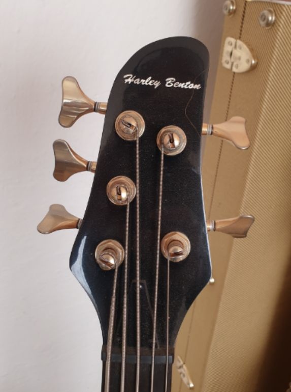 Harley Benton B-550FL BK Bezpražec