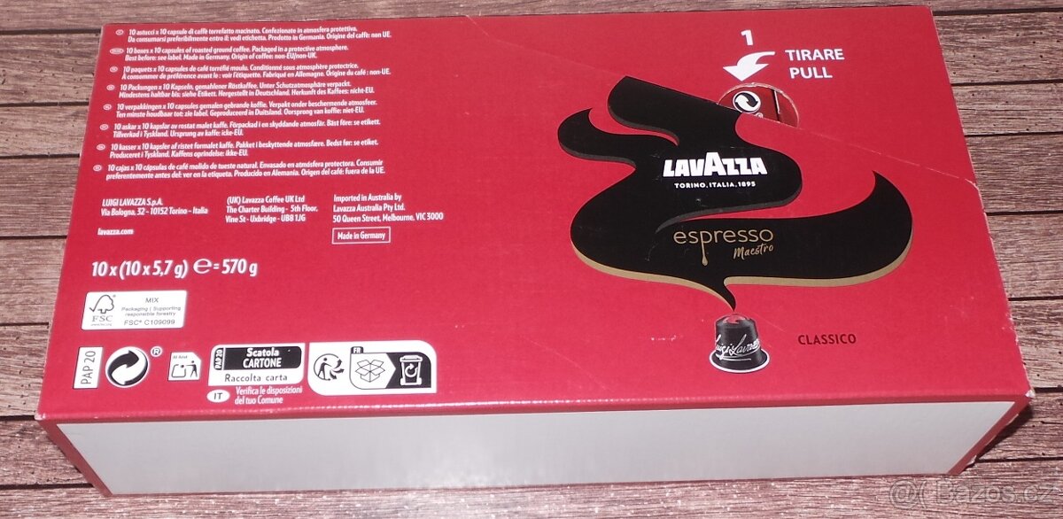 New kávové kapsle Lavazza