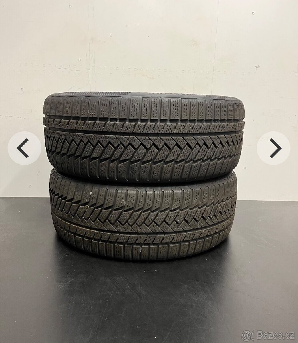 2x 225/45 R18 zimní pneu Continental - TOP - [22.10. 2
