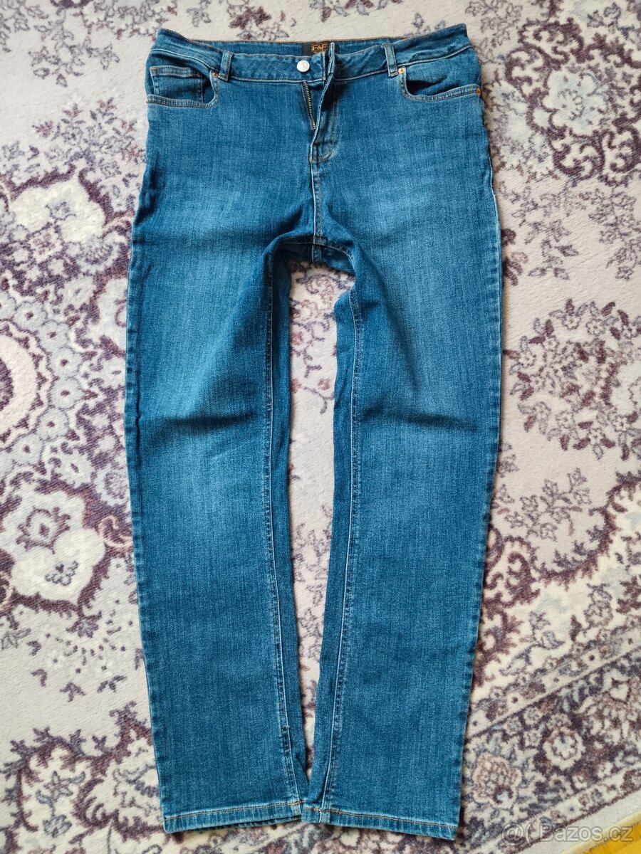 Dámské rifle, džíny, vel. 14R /asi 40-42/