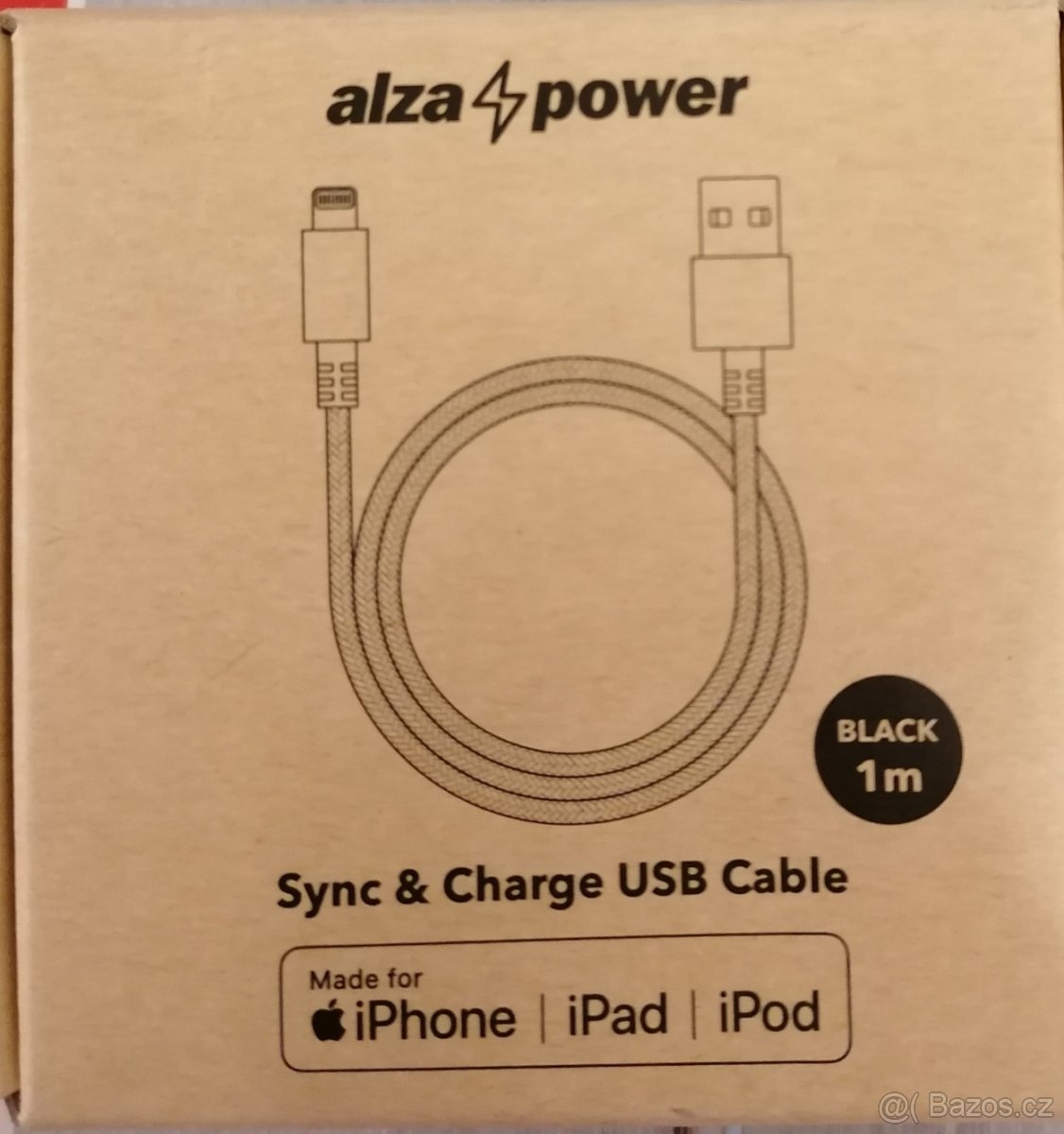 Alza lighting kabel pro iphone 1M