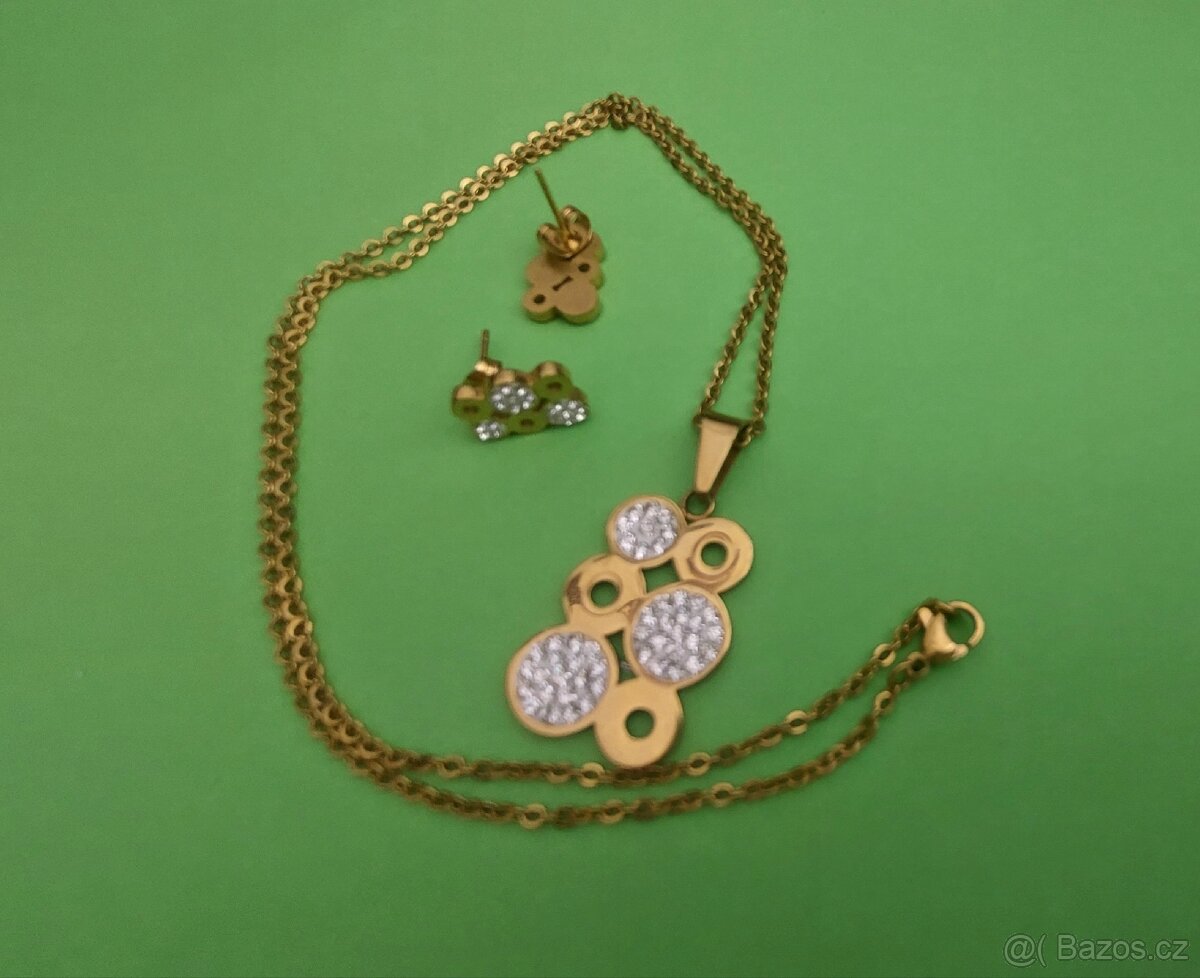 Souprava náhrdelník a náušnice
