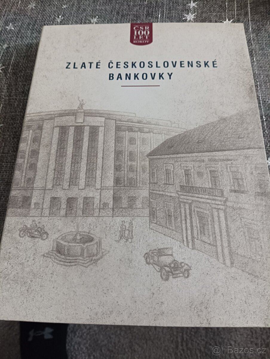 Zlaté československé bankovky, super stav