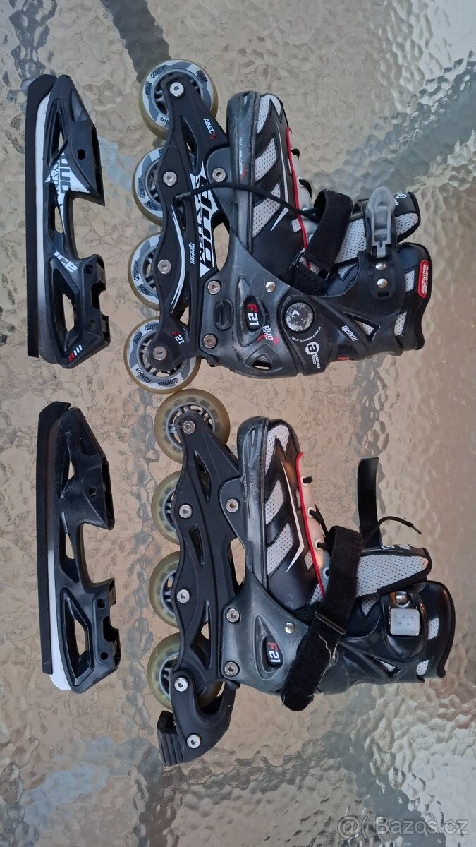 dětské rostoucí brusle Tempich velikost 32-36