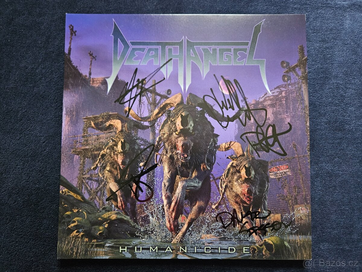 LP Death Angel podepsané