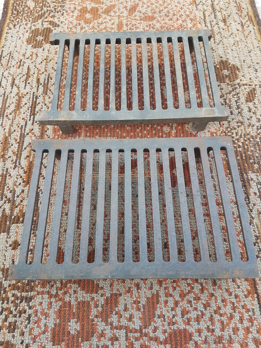 Litinový odvodňovací rošt