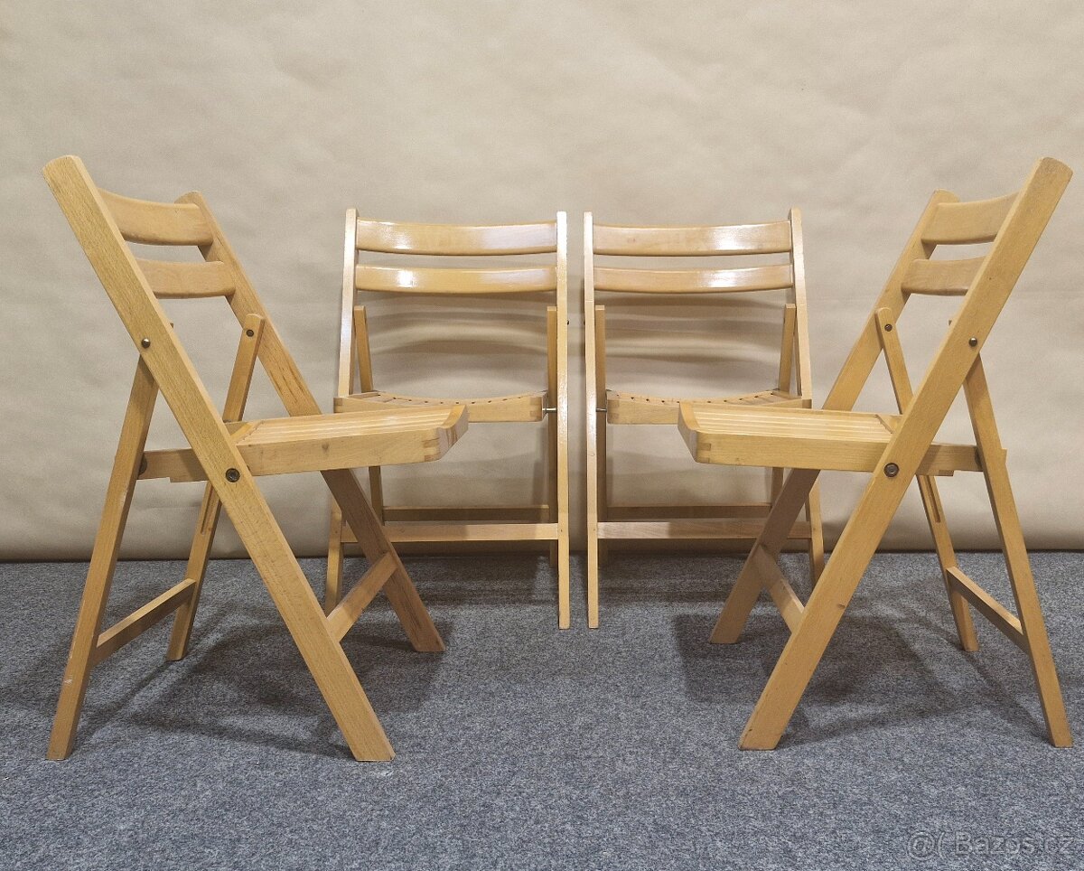 RETRO ŽIDLE - 70 LÉTA