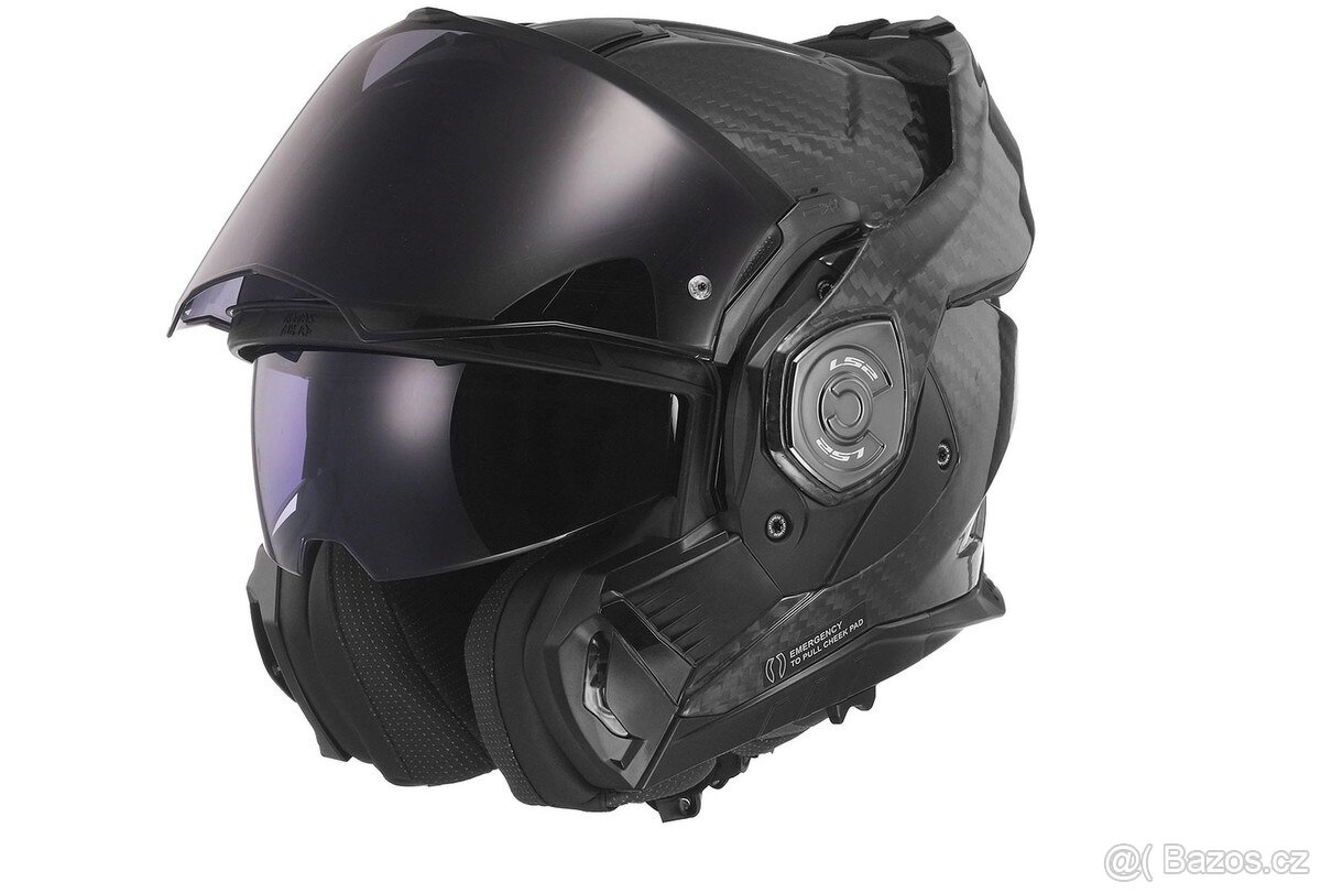Překlápěcí přilba LS2 FF901 Advant X Solid Carbon