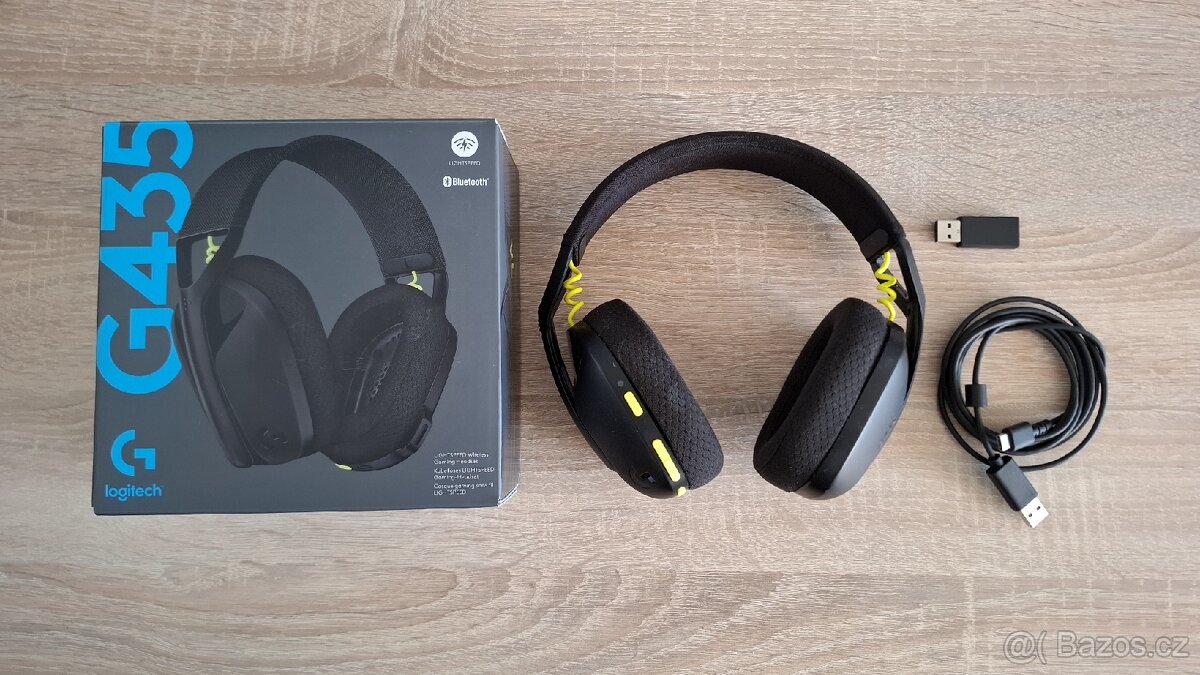 Herní sluchátka Logitech G435