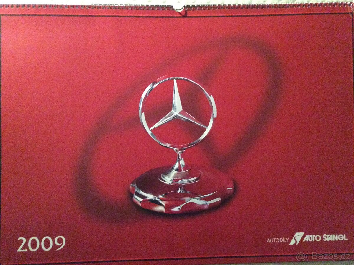 Nástěnný Sběratelský kalendář od Zapadlíka rok 2009