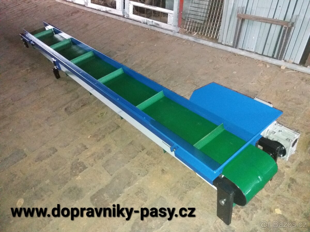 Pásový dopravník - transportér - válečková dráha