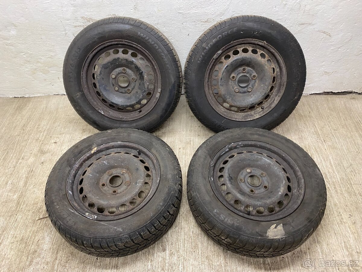 4x PLECHOVÝ DISK 6Jx15H2 ET37 5x112