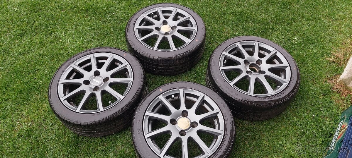 Alu kola Rial Germany 4x100 r15. Plus pneumatiky nexen