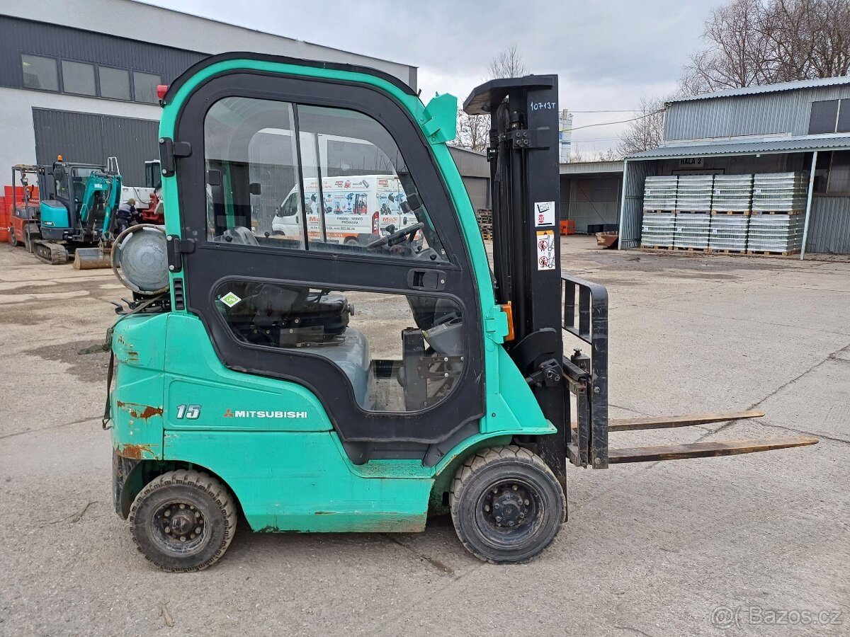 Vysokozdvižný vozík Mitsubishi FG15N LPG