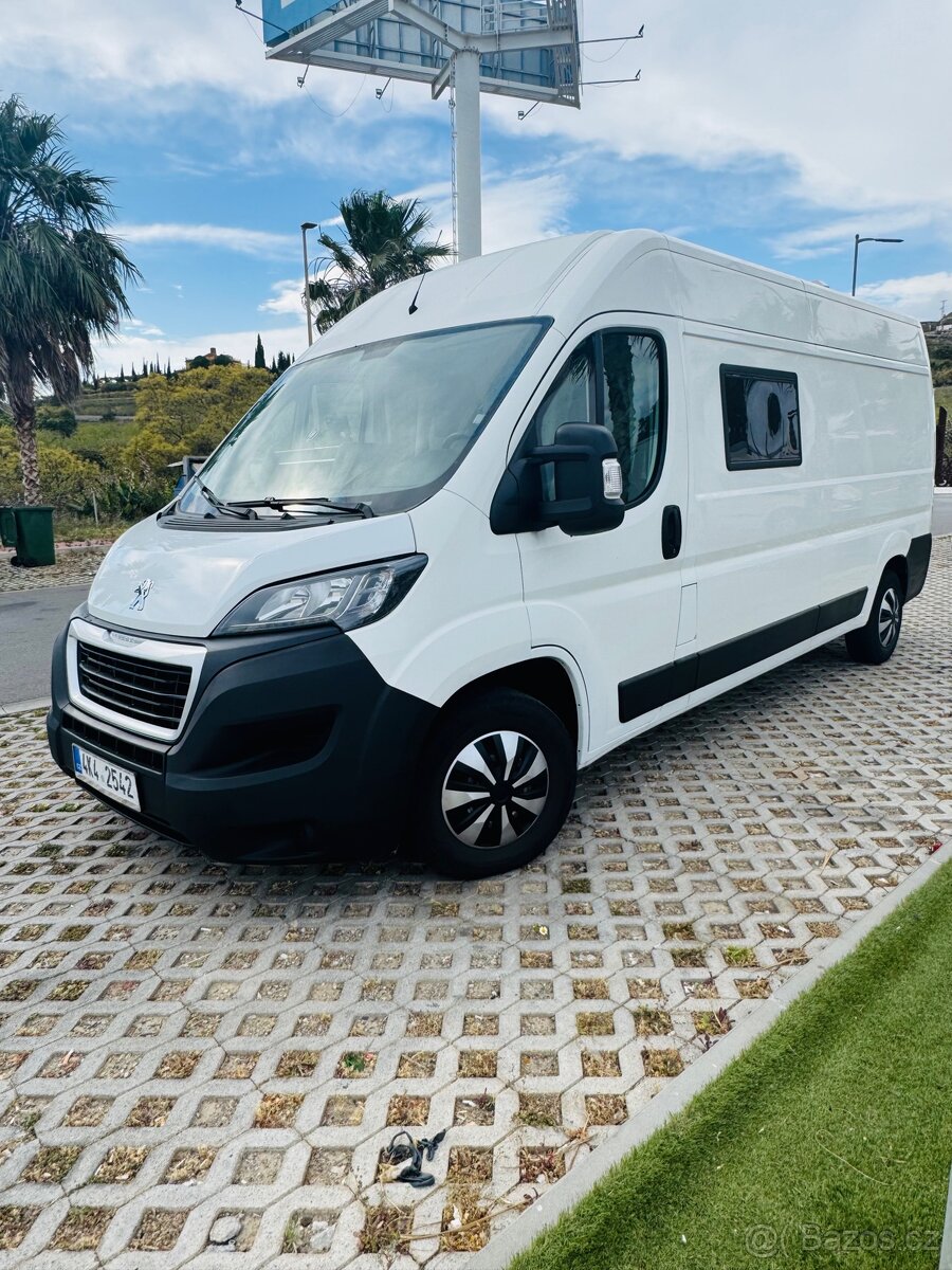 Obytná dodávka Peugeot Boxer 2016