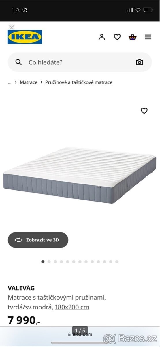Matrace Ikea