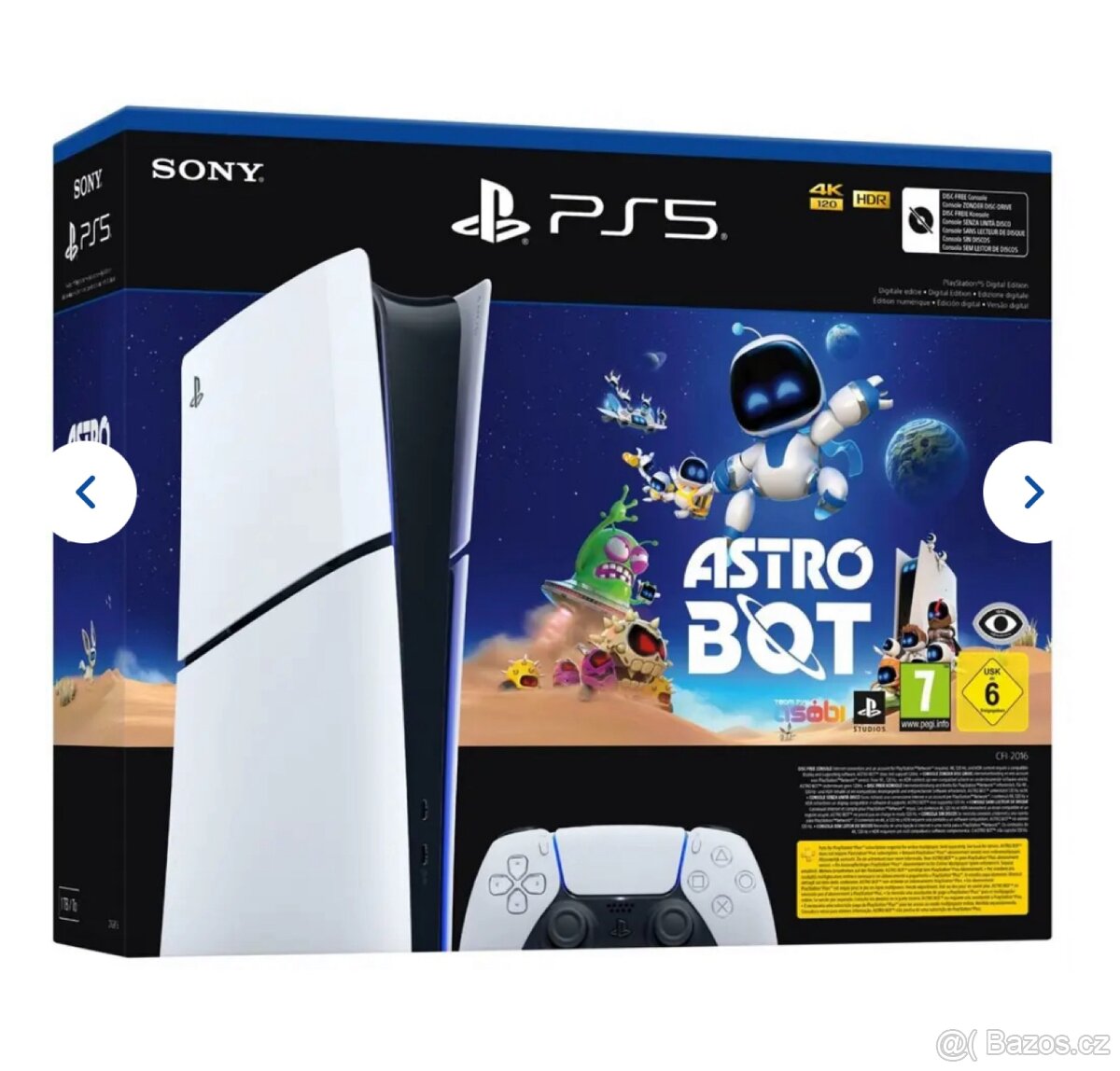 Playstation 5 + Astro Bot - nové nerozbalené