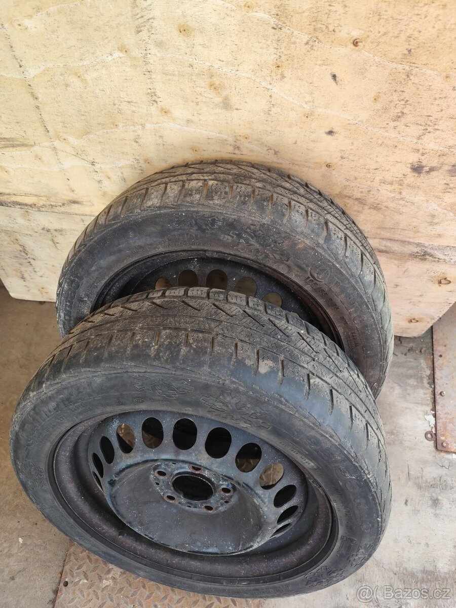 Continental 195/55 R16 zimní + disky