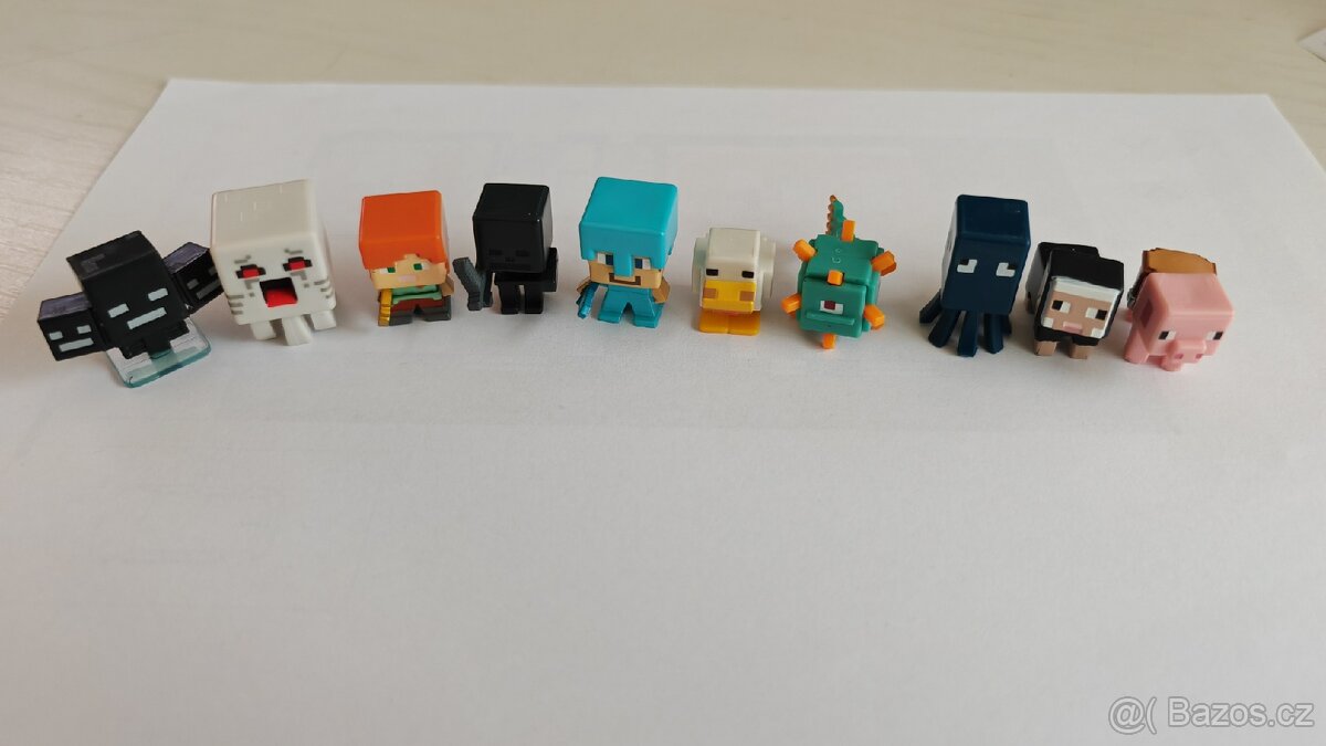 Minecraft minifugurka kolekce 10 ks originál Mattel