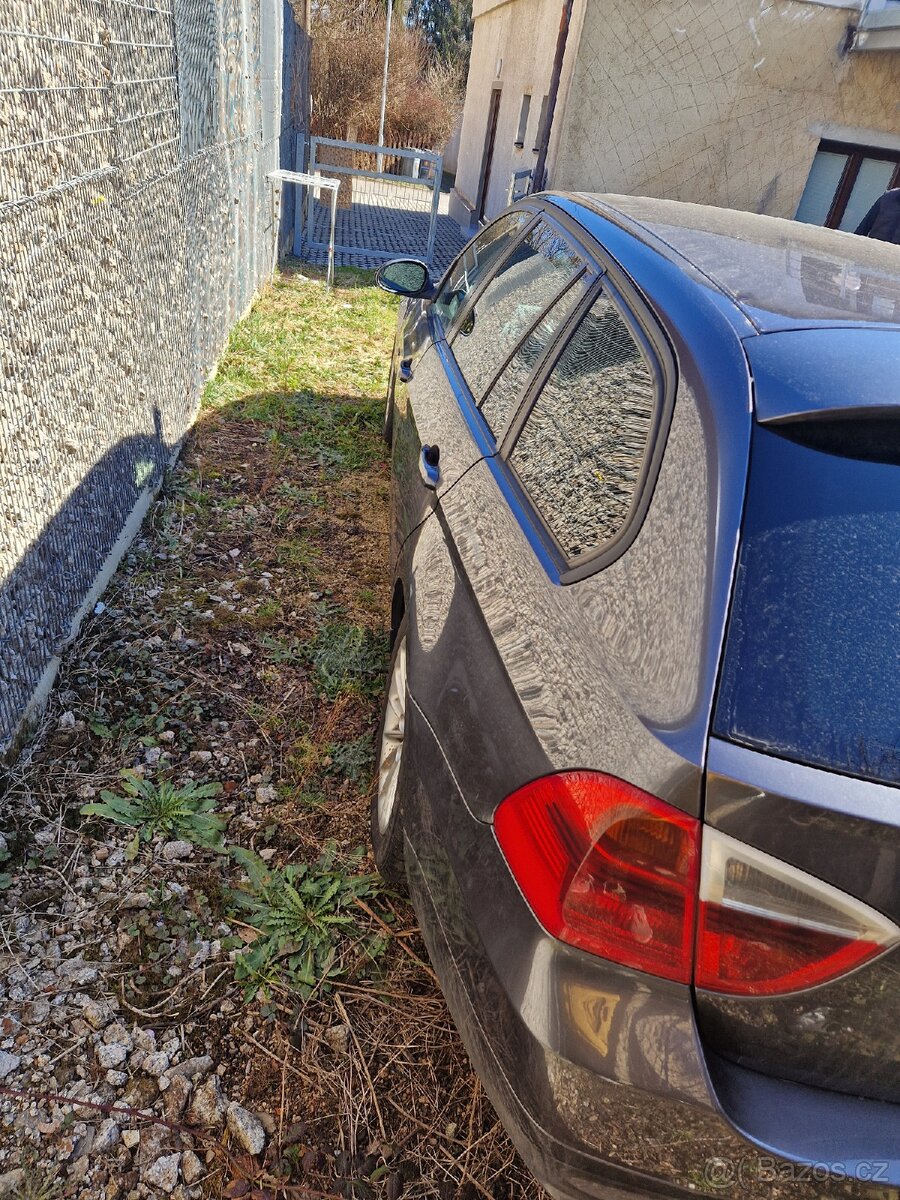 Bmw E91 po nehodě