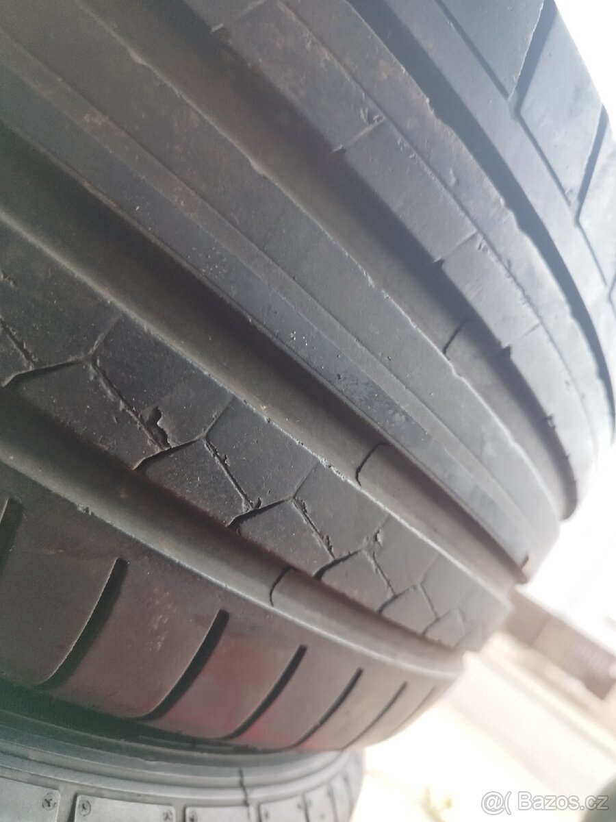 2ks.letní 245/45r18 DUNLOP SP Sport maxx GT vzorek.5mm