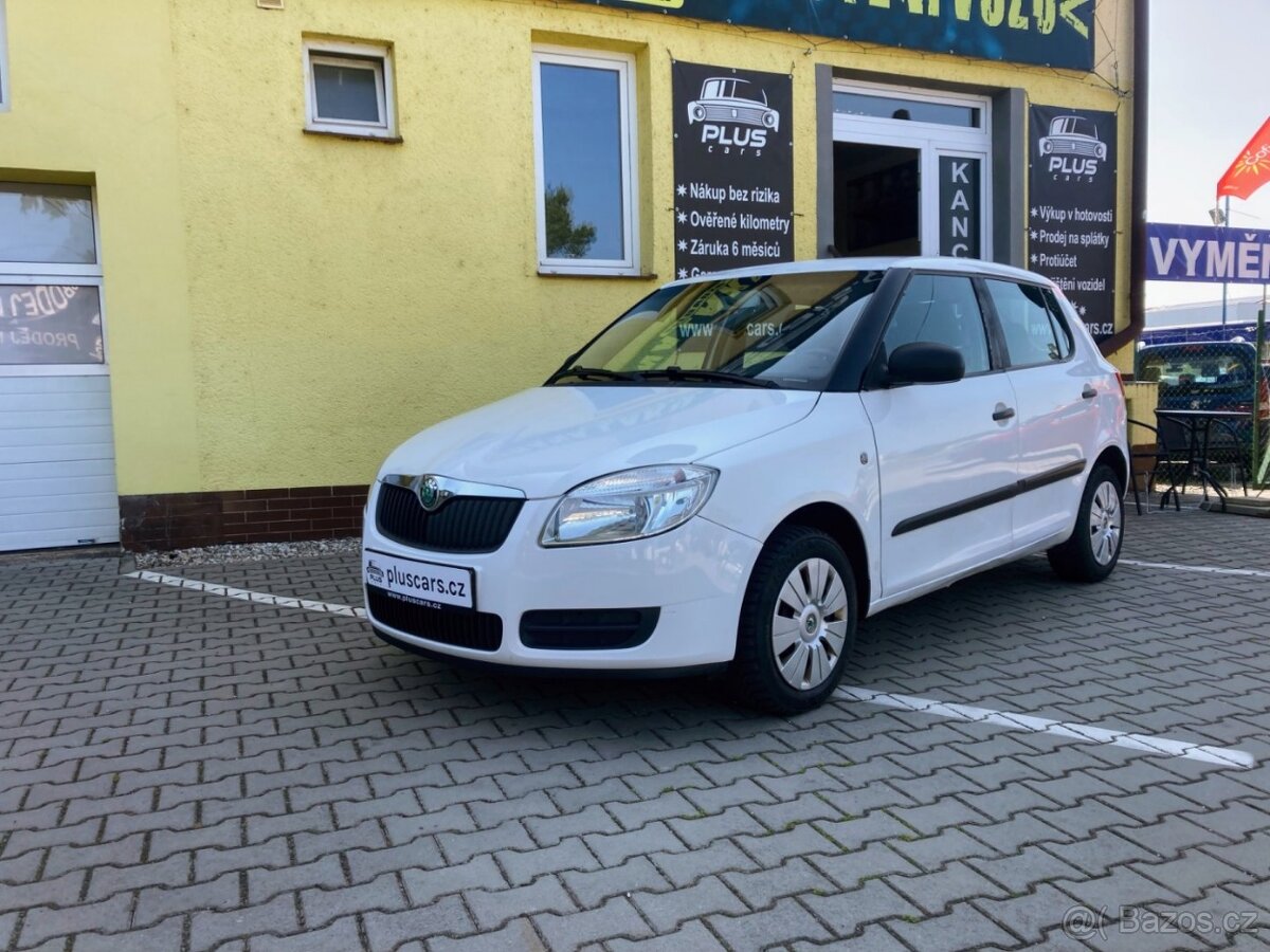Škoda Fabia, 1,2 HTP (44kW), nová STK 03/27, nízký nájezd km
