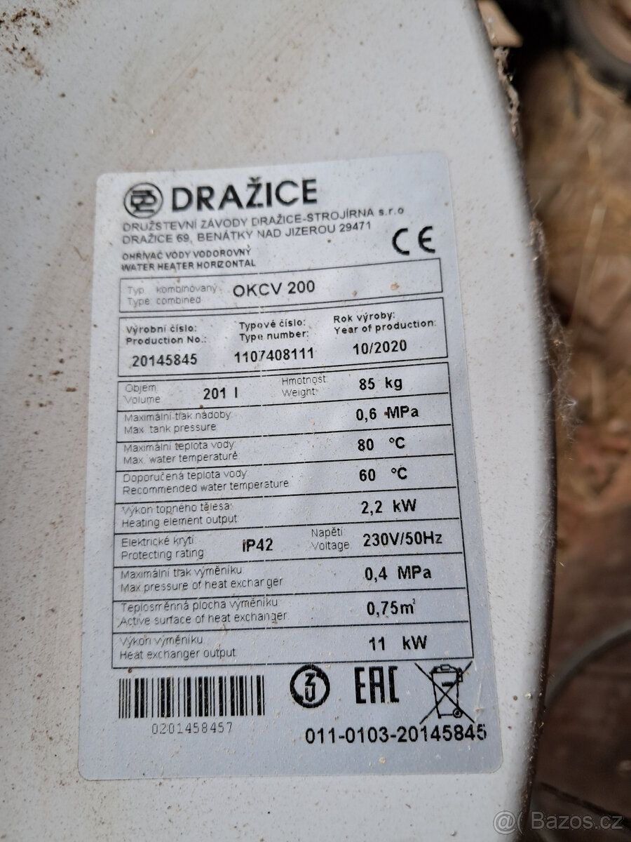 Bojler Dražice OKCV 200