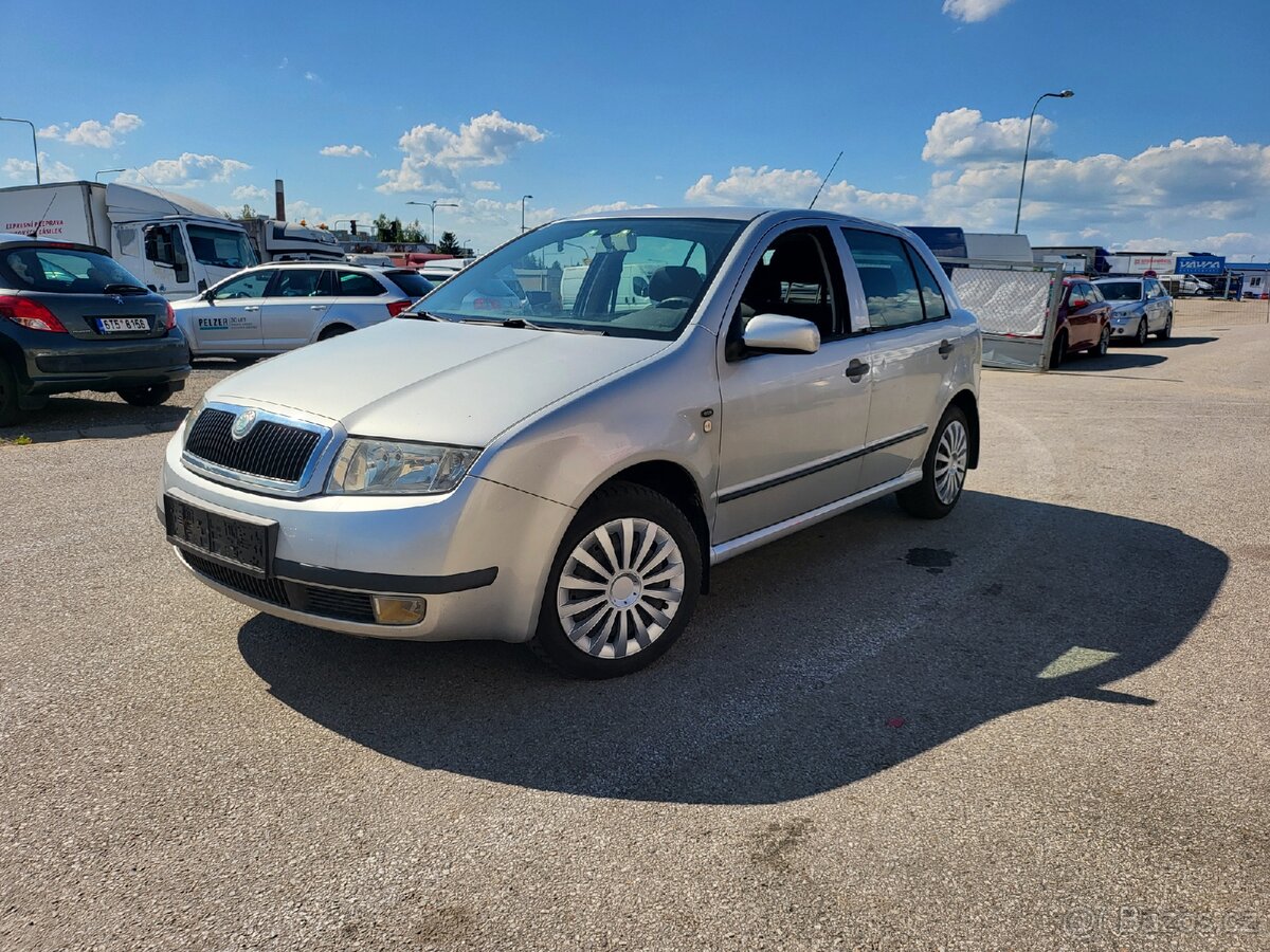 Škoda Fabia 1.4mpi,44kw,nová STK.
