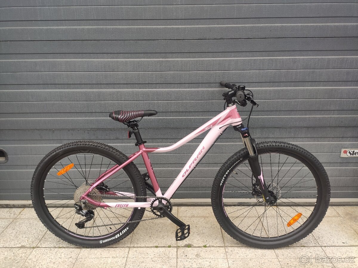 Nové horské kolo Olpran Evelyn 27,5“ 16“ rám Shimano Deore