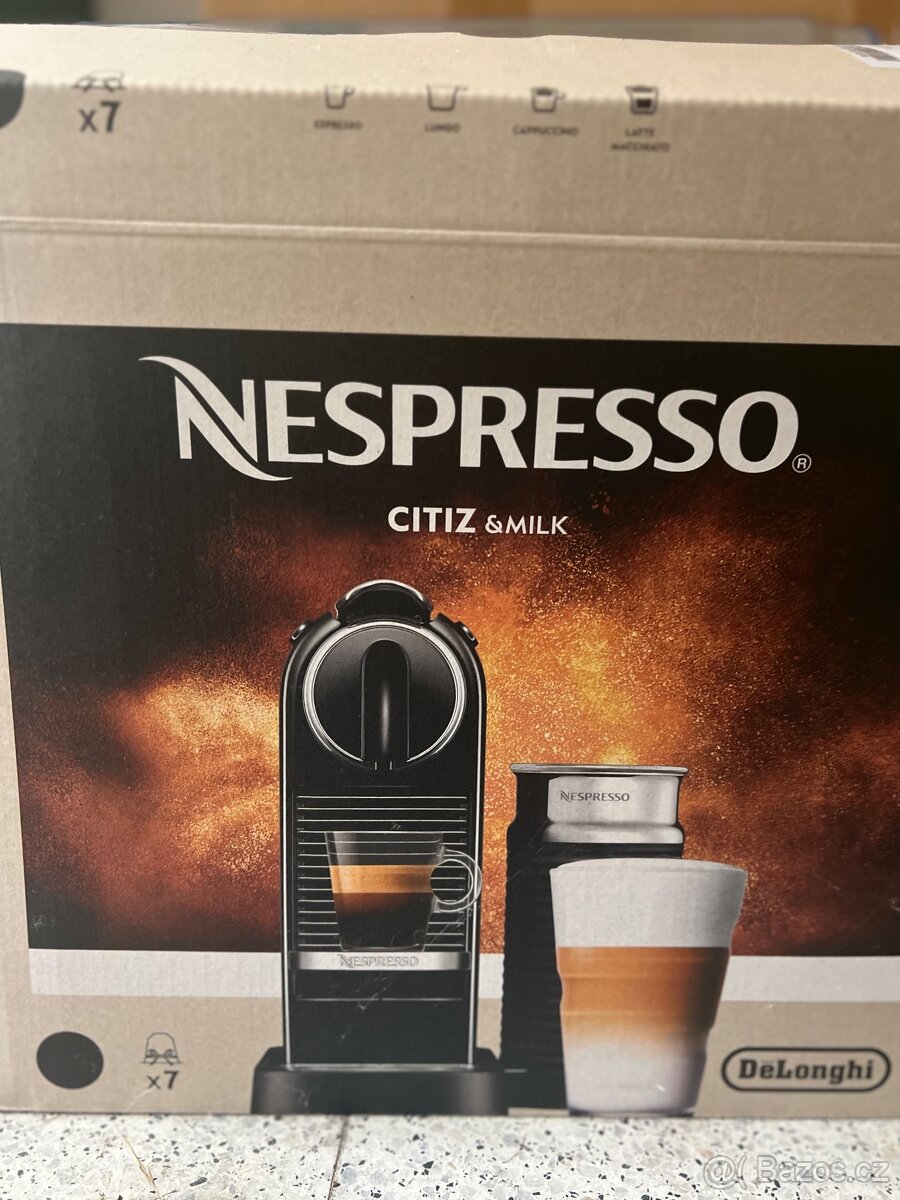Nespresso De'Longhi CitiZ Black
