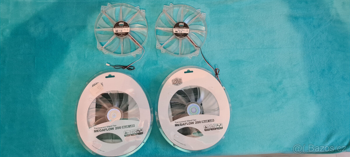 13 ks ventilátorů Master MegaFlow 200