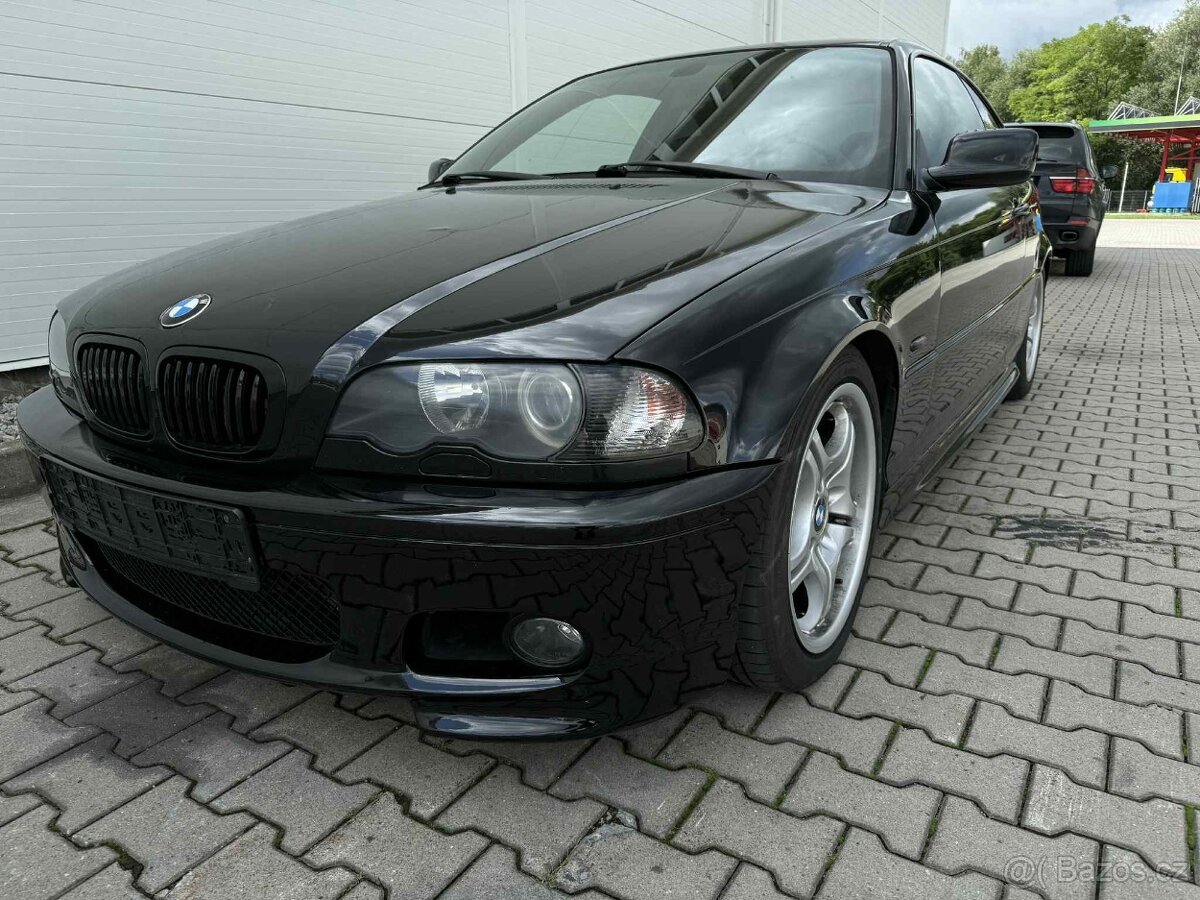 E46 330Ci M packet II originál z výroby, navi, xenon, harman