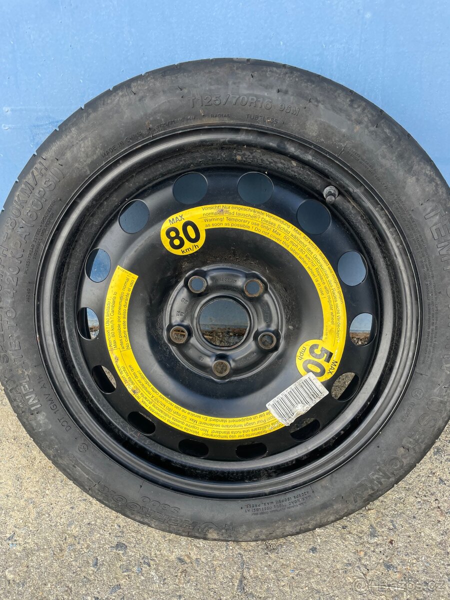 Dojezdové kolo VW