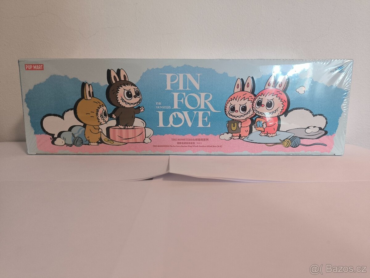 THE MONSTERS PIN FOR LOVE SERIES-Vinyl Plush Pendant N-Z