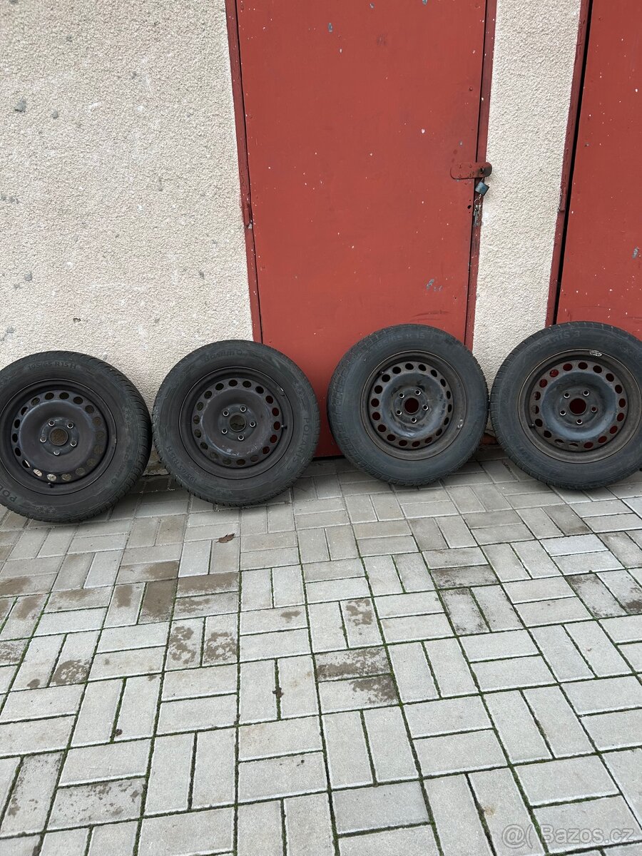Plechové disky r15 5x112 octavia 2