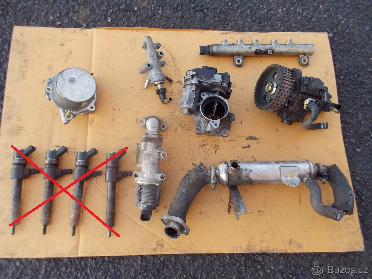Příslušenství motoru Fiat 1.9D Multijet