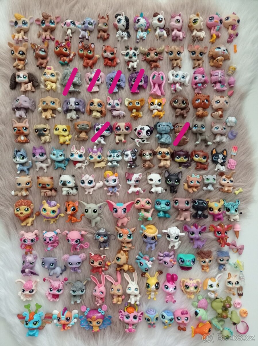LPS littlest petshop sběratelské zvířátka a další