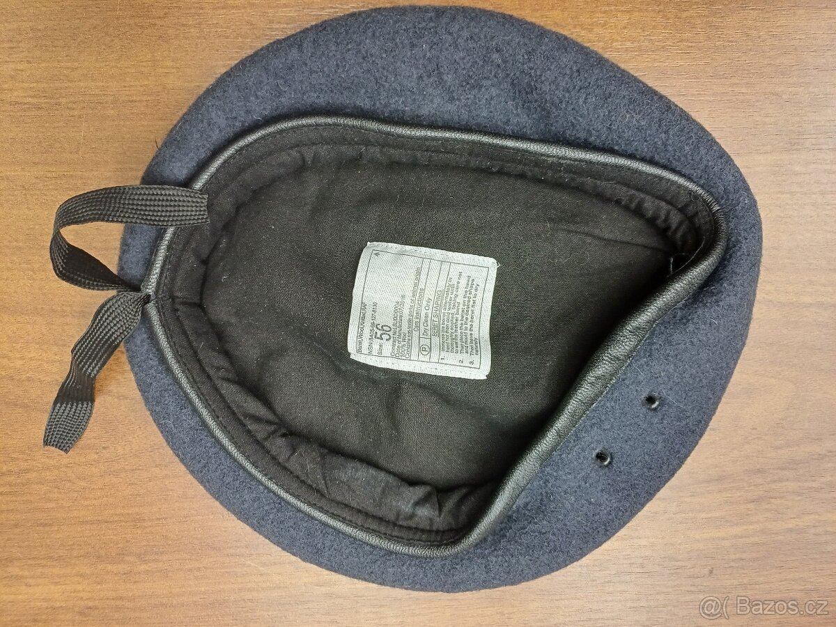 Letecká, britská, vojenská, čepice, baret, RAF