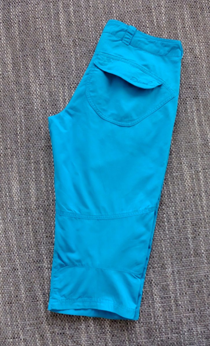 Tyrkysové sportovní ¾ kalhoty Hannah vel. 36