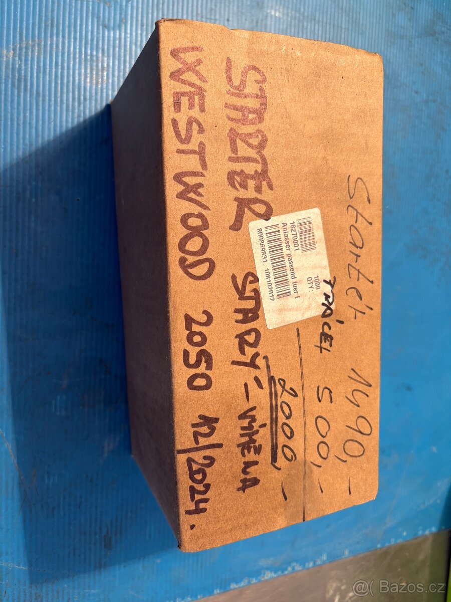 Startér na zahradní traktor