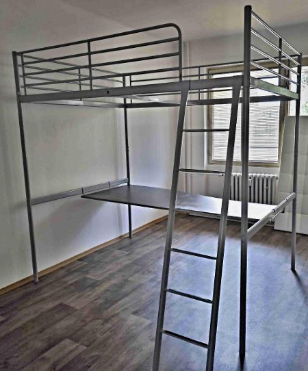 Prodám dětskou vyvýšenou postel od IKEA rozměr 90x200cm