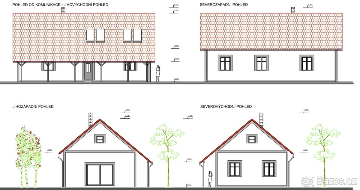 Prodej domu s pozemkem, k demolici, s podaným projektem