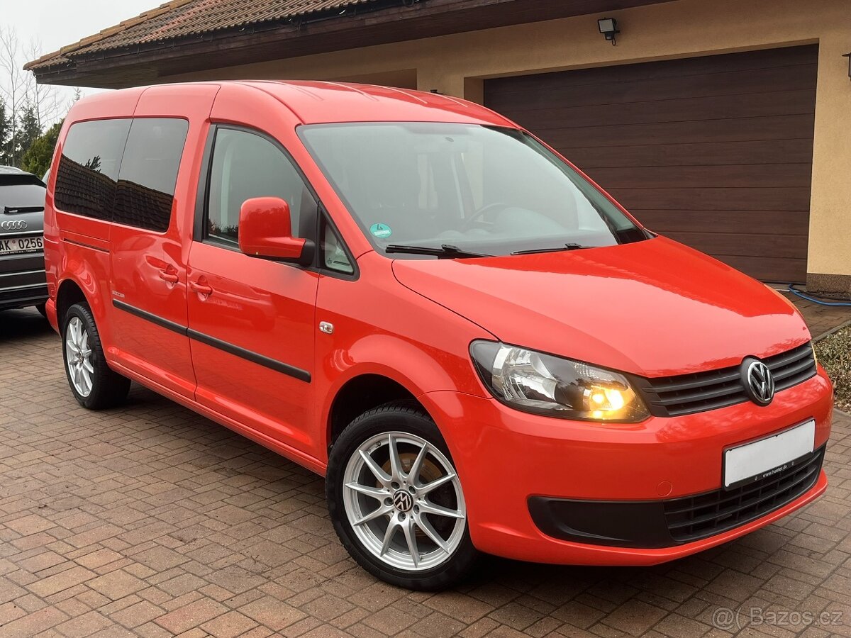 Volkswagen Caddy MAXI 1.2 TSI 77kW 7 Míst Tempomat