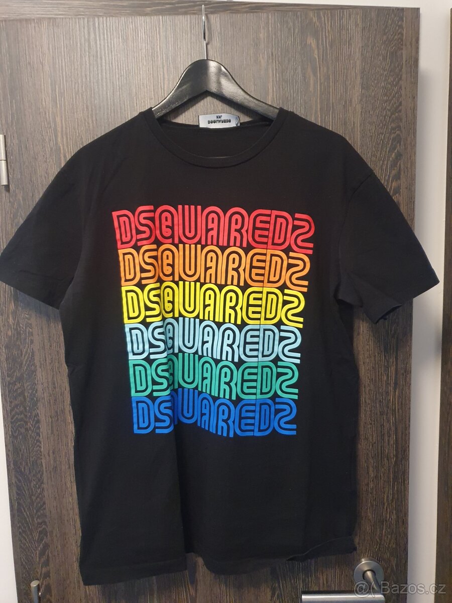 Pánské tričko Dsquared2 VELMI PĚKNÝ STAV, 1X OBLEČENO