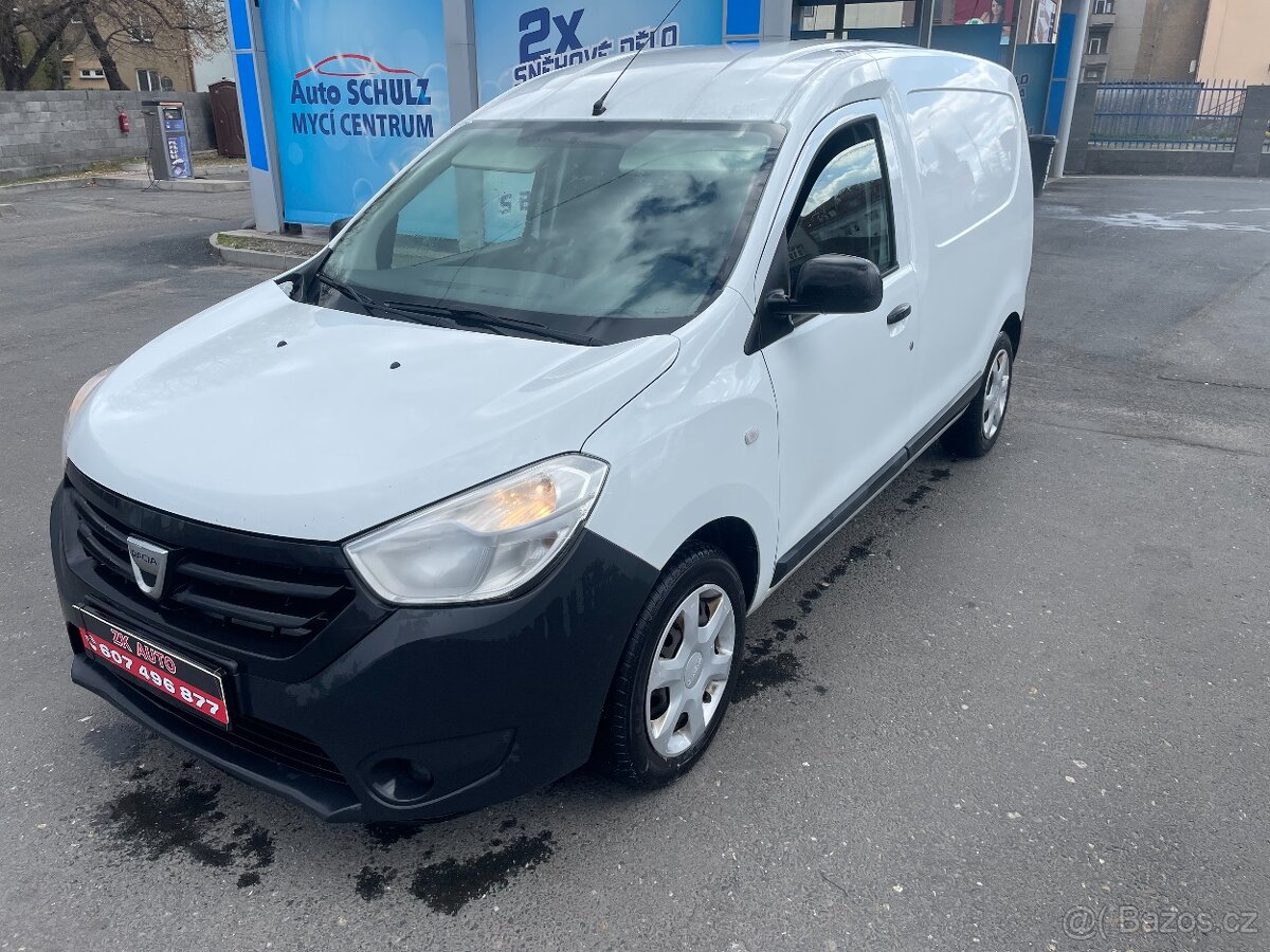 DACIA DOKKER 1.6i 60 Kw LPG-PLYN 1Majitel ČR 2016