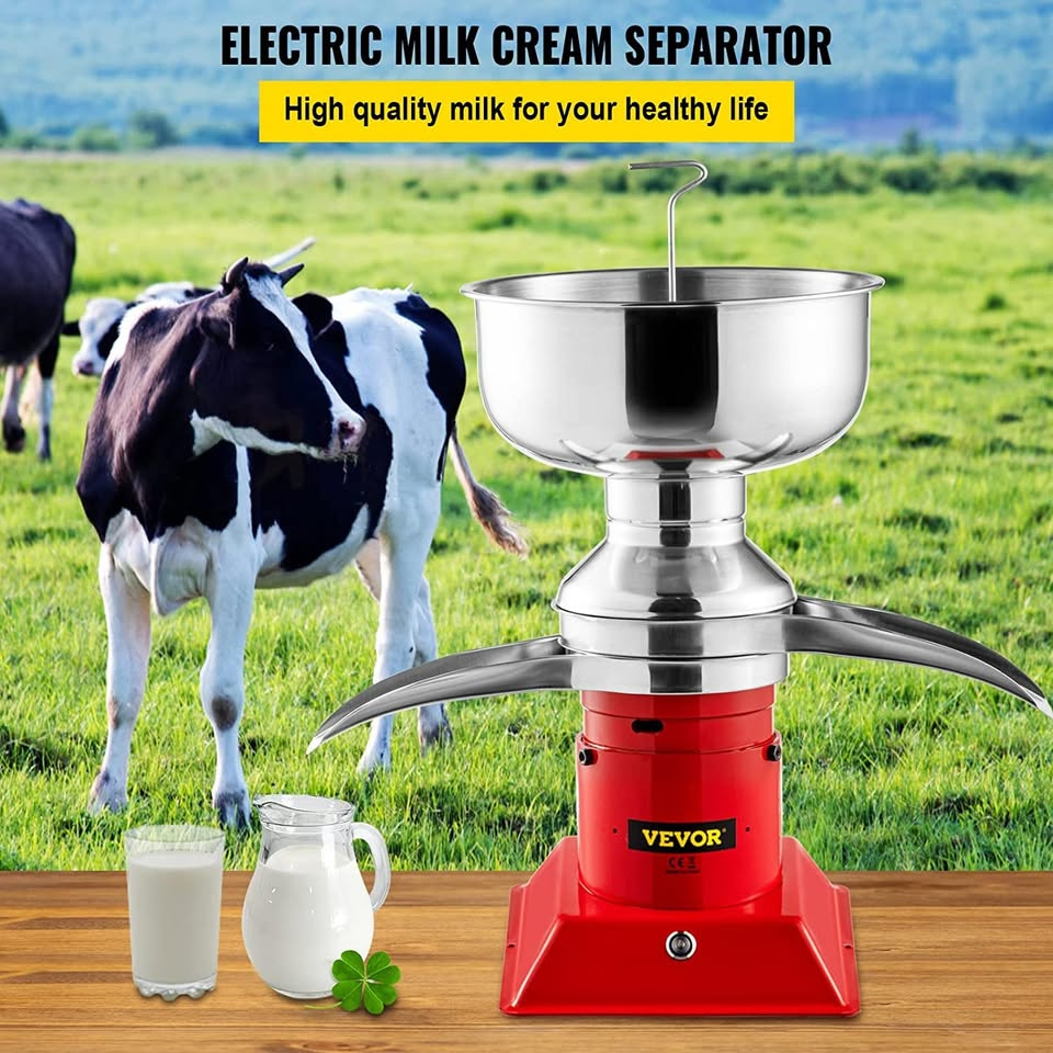 Nerezový separátor smetany 100 l/h