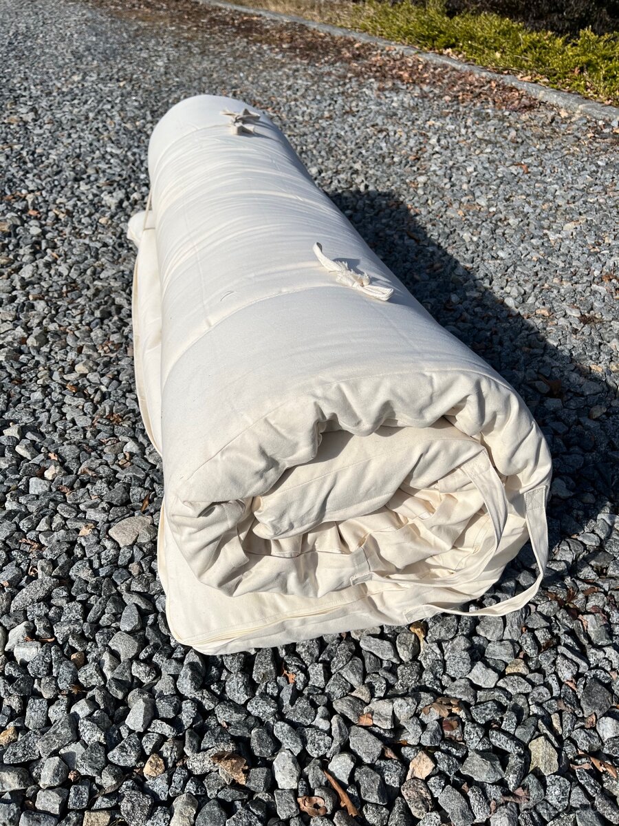 Futon matrace vlna-len-vlna 150x200