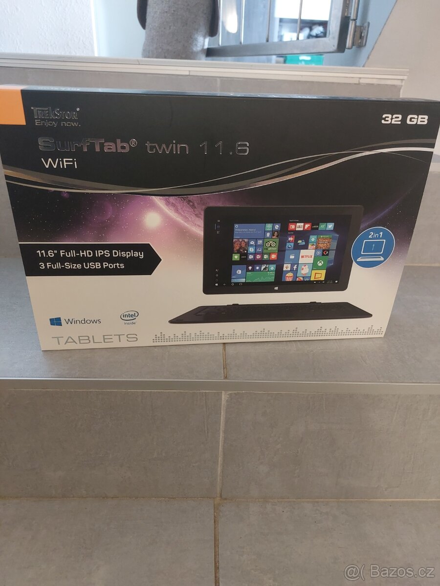 SurfTab twin 11.6 32GB od TrekStor nový