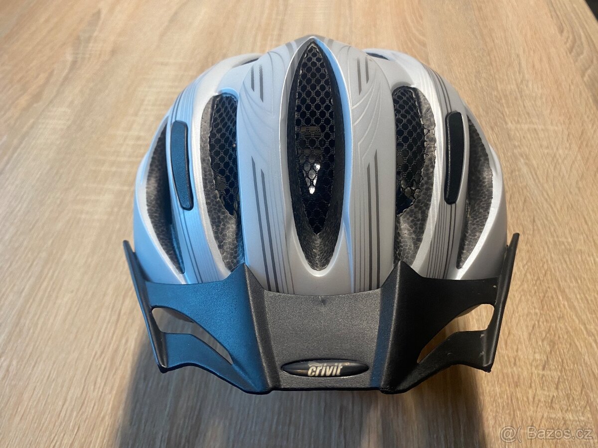 Přilba na kolo s/m 54-60cm s blikačkou