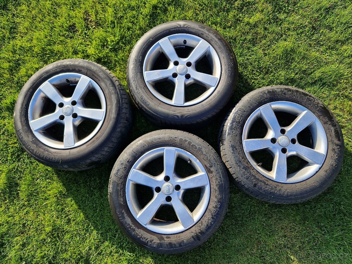 ALU Disky - 7Jx15H2 PNEU - 4 ks, 195/65 R15, ET30, 4x98
